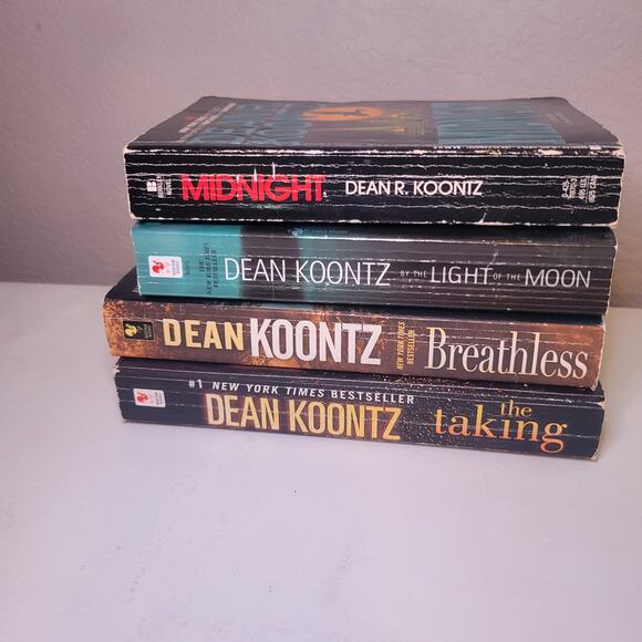 Dean Koontz Fiction 4 Book Bundle Paperback Books Suspense Mystery Novels - Picture 8 of 8